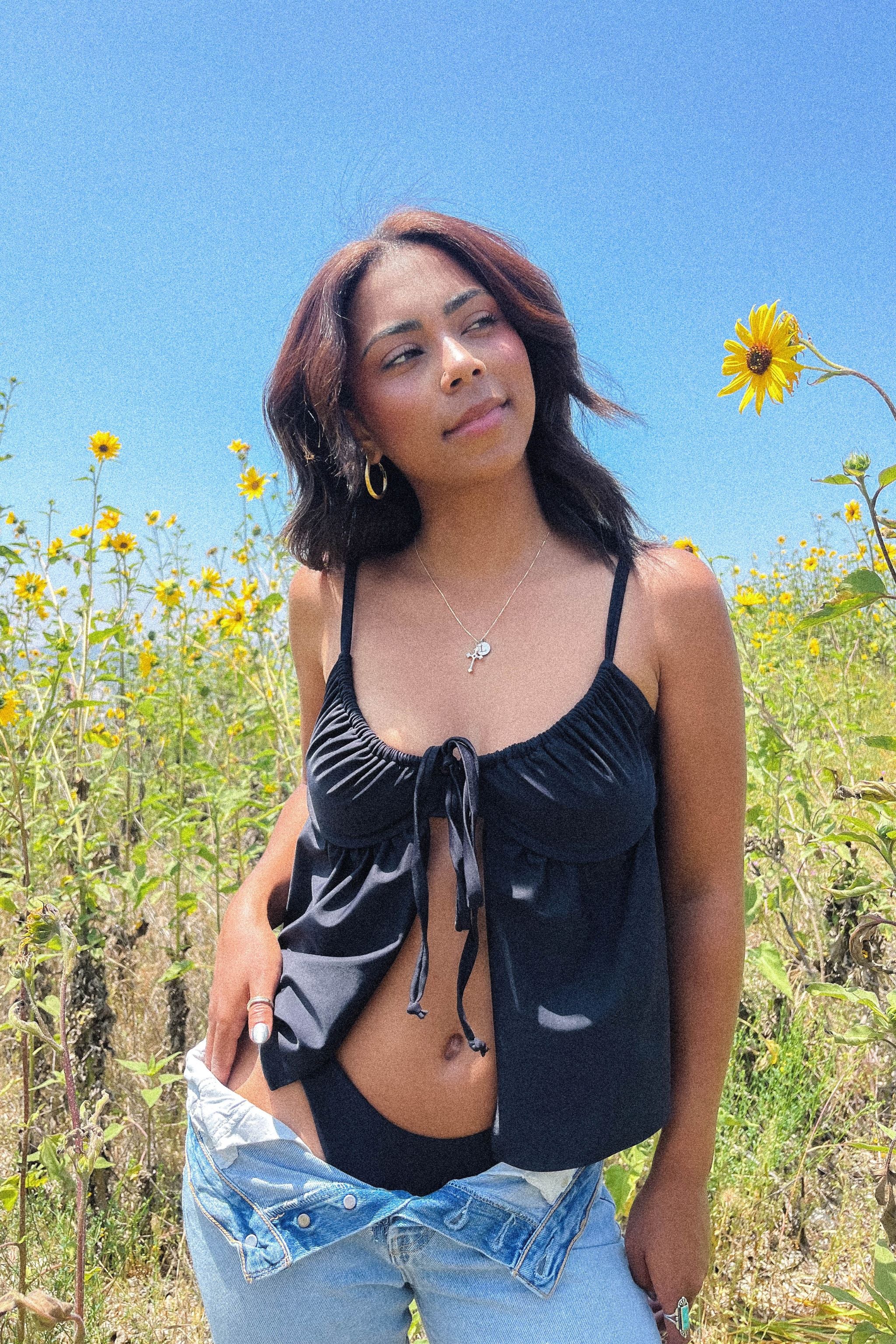 Demi Tankini Set - Obsidian
