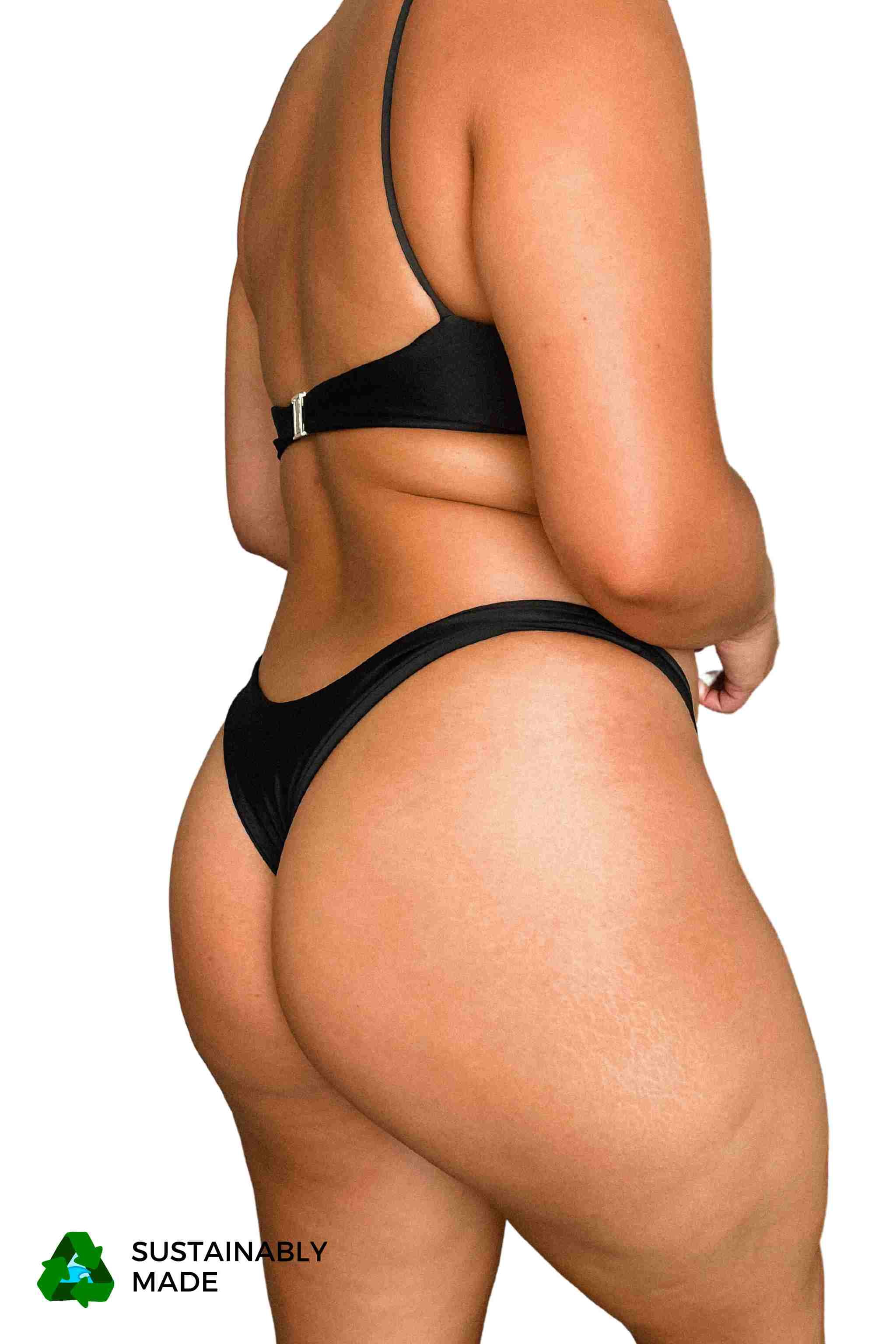 Minimal Coverage Bottom - Obsidian