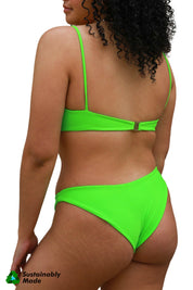 Front Tie Balconette - Lilypad
