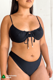 Classic Bikini Bottom - Obsidian