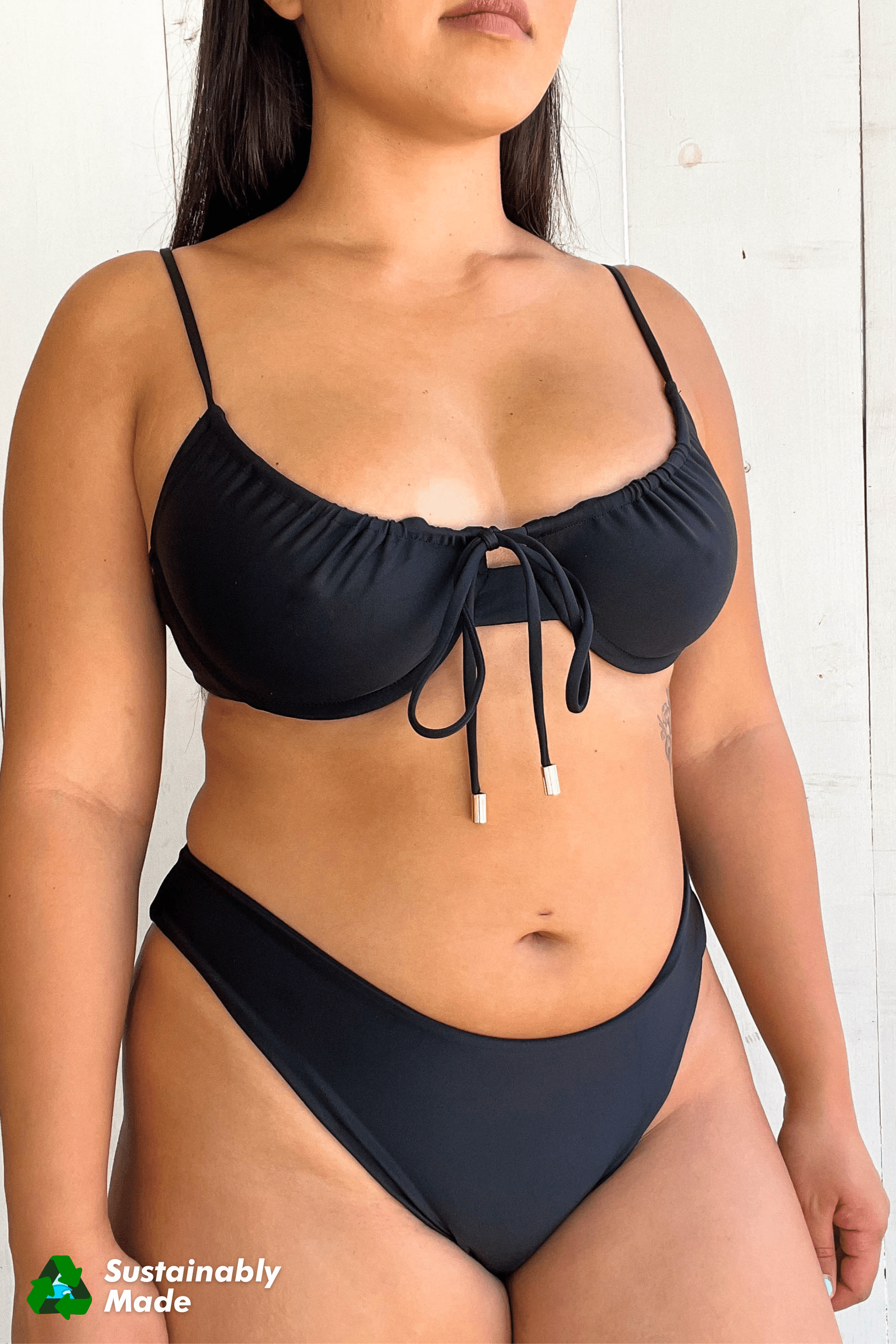 Classic Bikini Bottom - Obsidian