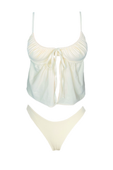 Demi Tankini Set - Ivory