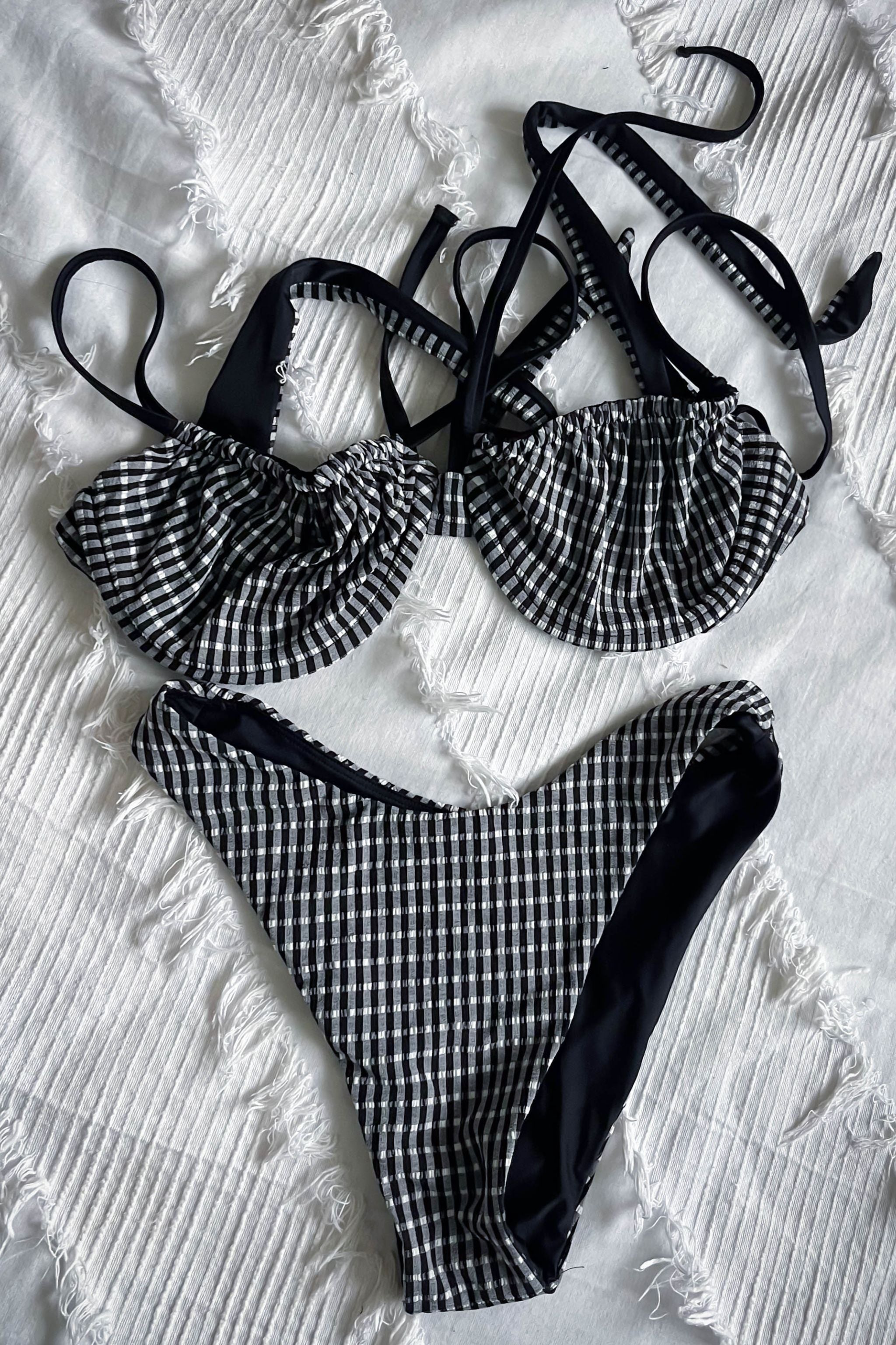 Demi Set in Gingham