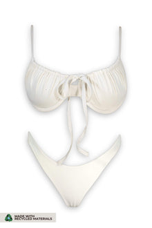  Demi Top and Everyday Cheeky Set in Ivory
