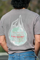Planet Over Profit Oversized Tee - Stone