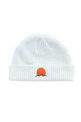 Embroidered Fisherman Beanie - Shell